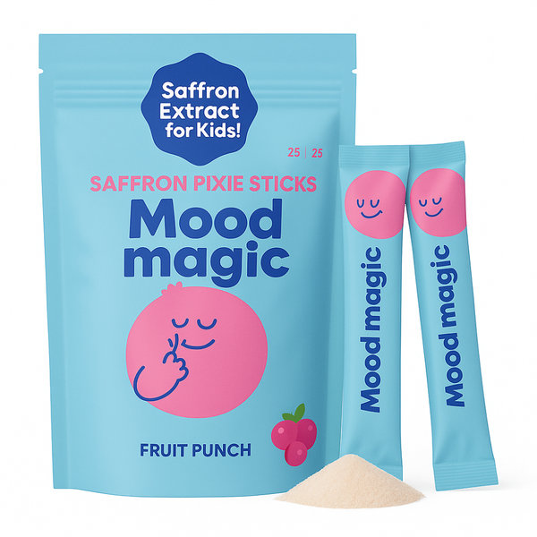 Kids Mood Support Supplement Natural Saffron Powder Sticks