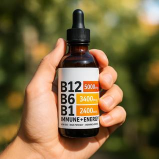 Vitamin B Complex Liquid Supplement Energy Immune Support