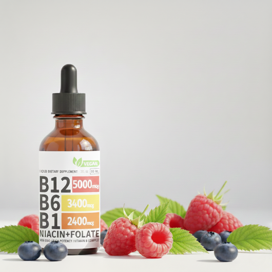 Vitamin B Complex Liquid Supplement Energy Immune Support