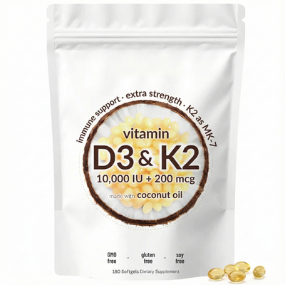 Vitamin D3 Extra Strength Softgels - Dietary Supplement