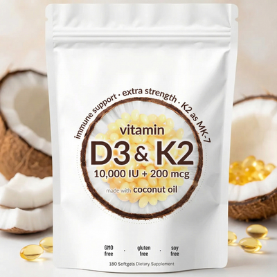 Vitamin D3 Extra Strength Softgels - Dietary Supplement